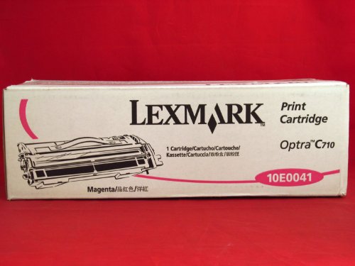 Image of Lexmark Laser Toner Cartridge Magenta for Optra C710 C710N 10E0041