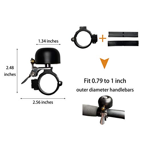 Zotemo BRABELL Brass Bike Bell Pro, All Metal Body thumb #4
