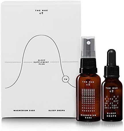 The Nue Co. - Natural Sleep Kit | Magnesium Ease + Sleep Drops