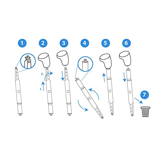 JB White Wax Guard Sets (8 Set - Wax Guards)