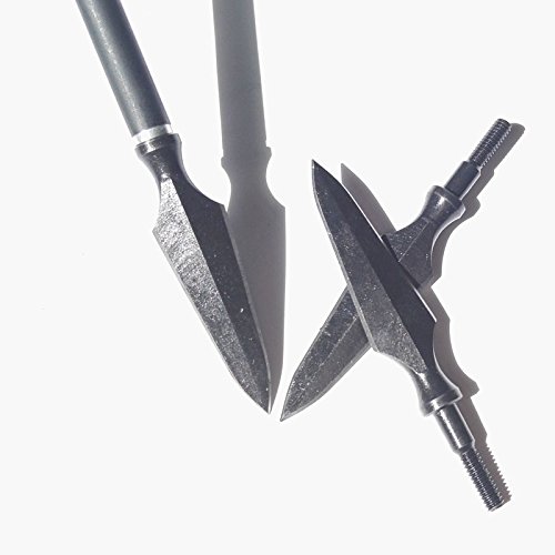 6 Punte Da Freccia Per Arco - Lega Acciaio, 8mm, 185 Grani Per Caccia E Tiro - Foto 5