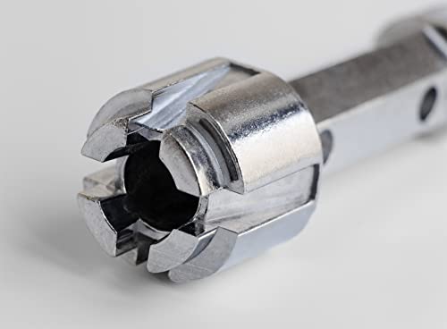 Bearhut Tub Drain Remover Wrench Removal Tool Dual Ended Dumbell Wrench Heavy Duty Aluminum #TOP7