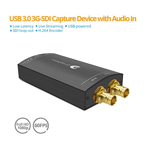 gofanco Prophecy SDI Video Capture Card Device Over USB 3.0 – 3G/HD/SD-SDI Signals, Capture and Stream to 1080p @60Hz with SDI Loopout, Broadcast Live Stream from SDI Camera (PRO-CaptureSDI) - Thumbnail 2