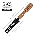KERYE 6 Inch Hand Saw, SK5 Flexible Blade Woodworking Tools, Japanese Pull Saw with Double Edges of 11/17 TPI, Sharp and Light Hand Tools for Wood Cutting, Carpenter Tools for Men Gifts