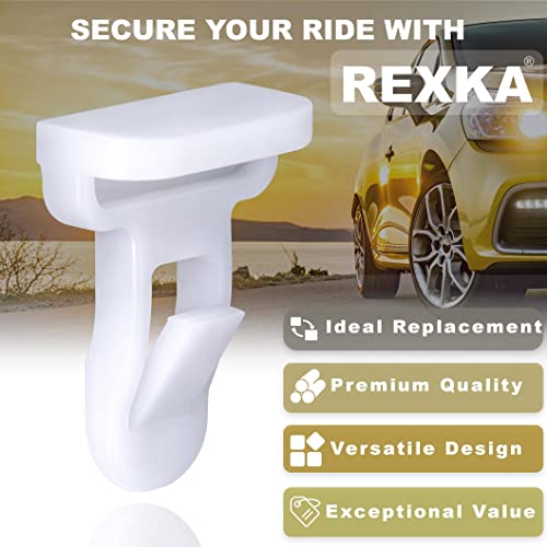 Rexka 25Pcs Front & Rear Spoiler Moulding Clip Compatible With Toyota Lexus 75392-35220 4Runner, Camry, Corolla, Fj Cruiser, Highlander, Prius, Prius Prime, Prius V, Rav4 #TOP3