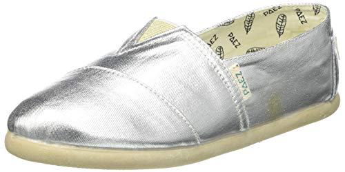 Paez Alpargatas de Lona Classic Combi Glitter Mujer