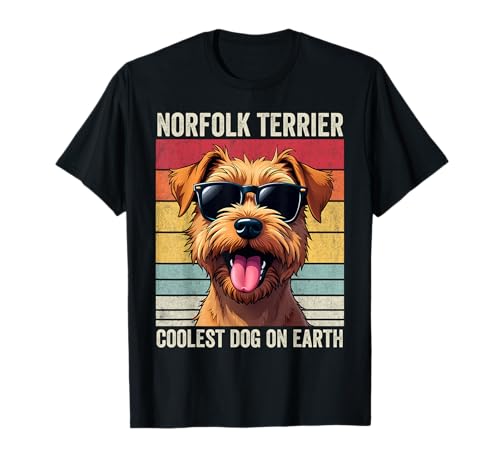 Norfolk Terrier Coolest Dog On Earth, Norfolk Terrier T-Shirt