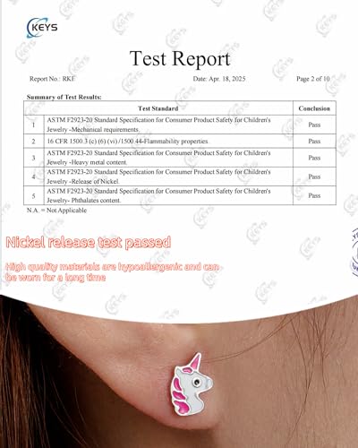 16 Pairs Hypoallergenic Screw Back Earrings for Women Girls 316L Stainless Steel Unicorn Butterfly Strawberry Cherry Flat Back Stud Earrings Jewelry Gift4