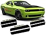 Aggressive Overlays Compatible with 2015-2020 Dodge Challenger Side Marker Tint Kit | Precut Dark Smoke Vinyl Overlays for '15-'20 Dodge Challenger (NOT-WIDEBODY) (20% Dark Smoked)