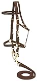 Tough 1 Australian Outrider Collection Nylon Bridle/Halter, Brown