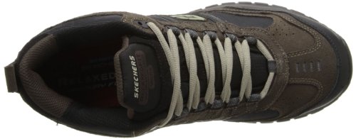 Skechers Men's Work Relaxed Fit Soft Stride Canopy Comp Toe Shoe, Brown/Black - 10.5 D(M) Us #TOP4