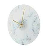 Horloge suspendue : cette horloge murale simple est robuste et durable ; un travail exquis garde l'horloge avec une utilisation de longue durée.