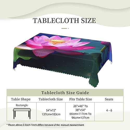Nappe rectangulaire lavable cuisine salle à manger OUSIKA - 7