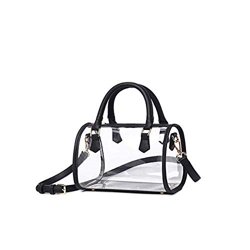 Dayfine Women's Transparent Handbag Plastic Ladies PVC Wallet