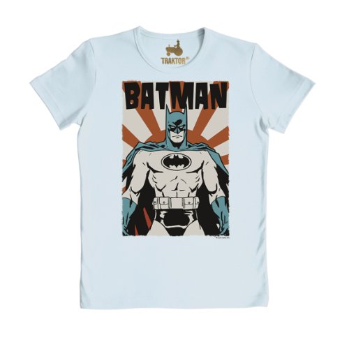 TRAKTOR T-Shirt Slim Fit Batman Poster - Maglia