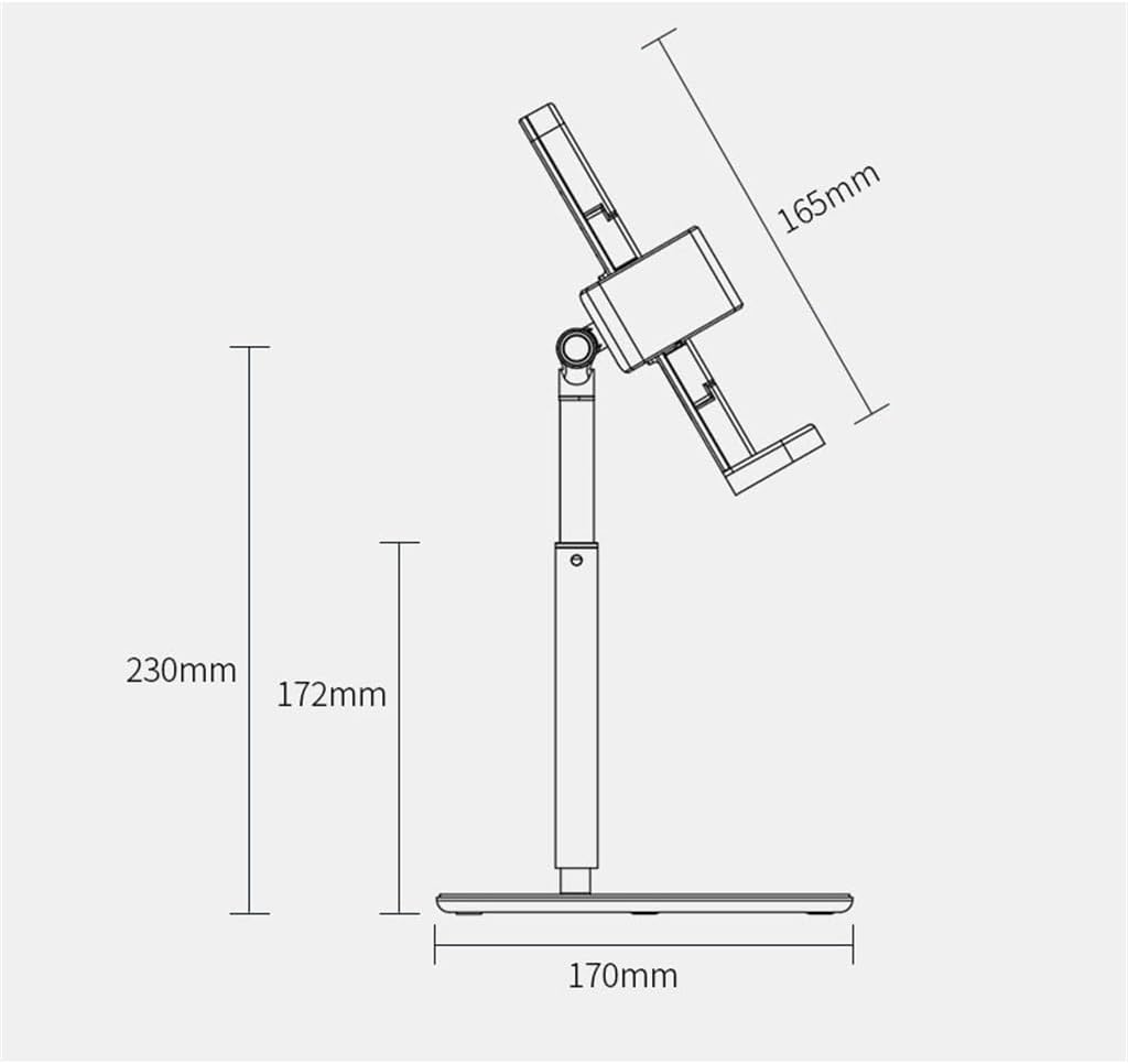 Book Clip Reading Frame Home Desktop Metal Office Adjustable Flat Plate Bracket
