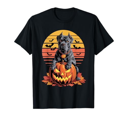 Halloween Retro Cane Corso T-Shirt