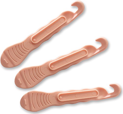 FunFitness Bike Tire Lever - Premium Hardened Plastic Levers to Repair Bicycle Tube - Must Have Tool Kit for Road Bicyclist - Set of 3