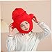 Veemoon Fire Funny Cosplay Headgear Soft Comfortable Festival Accessory for Parties Photo Props Unique Costume Decor for Themed Events
