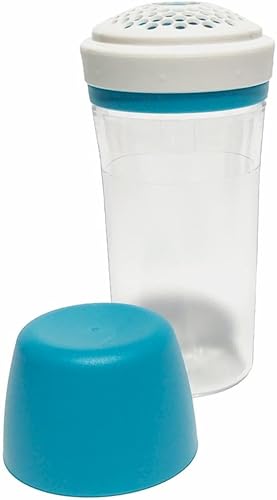 Miniatura 2 de Tupperware Dispensador de coctelera transparente de 12 oz con tapa azul