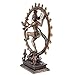 Gangesindia Dancing Nataraja Shiva Statue- Divine Hindu Figurine That Destroys Evil, Ignorance, and Death in Premium Cold Cast Bronze- 10.5-Inch Collectible Sculpture