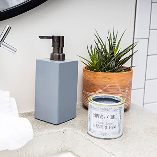 Möbelfarbe, auf Kreidebasis, Shabby-Chic-Stil, Pebble Grey/Grau, 1 Liter