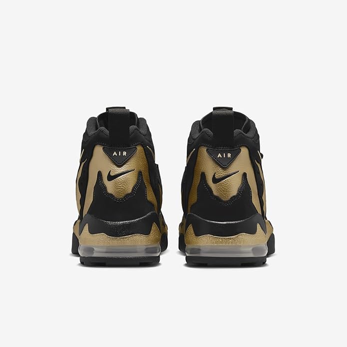 Nike Air DT Max '96 Men's Shoes (HM9236-001, Black/White/Vegas Gold) Size 94