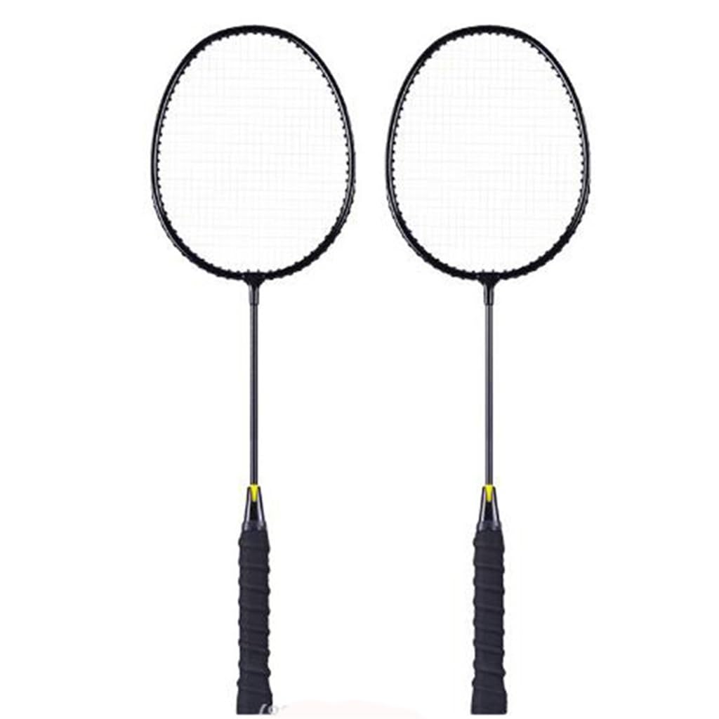 Badminton Racket Unisex Single and Racket No Label Solid Colour Lightweight