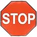 Mighty Line STP16 Stop Sign Floor Sign 16-Inch by 16-Inch