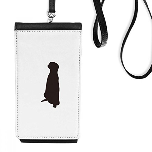 Hanging téléphone noir et porte-monnaie DIYthinker pour vos sorties et balades mains libres