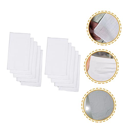 VICASKY 60x60cm Cotton Muslin Burp Cloths Reusable Baby Diaper Inserts Absorbent for Newborns Washable Leak-Proof -Piece Set 7