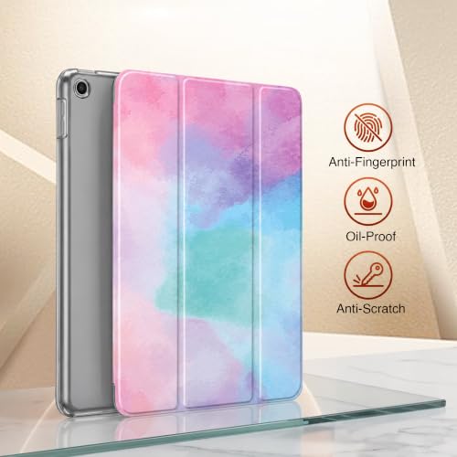 Image of MOCA Case for 10.2 inch iPad 9th 8th 7th Gen 10.2 inch iPads 2021 2020 2019 Launch A2603 A2604 A2605 A2270 A2428 A2429 A2430 A2197 A2198 A2200 Flip Cover (Water Color, 10.2 inch iPad 9th 8th 7th Gen)