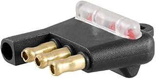 CURT 58260 Vehicle Socket Tester 4-Way Flat Towing Wiring Tester 4-Pin Trailer Wiring