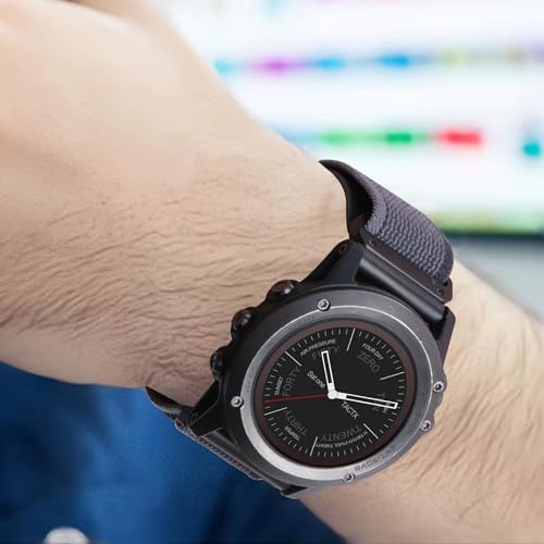 Bracelet nylon Garmin Fenix 8 51mm et 7X 6X 5X à libération rapide par YUXUAN