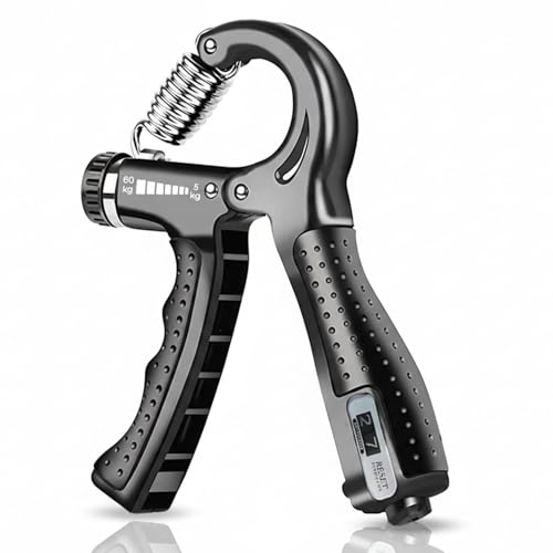 Bodyband Adjustable Hand Grip Strengthener 60kg Black - Image 2