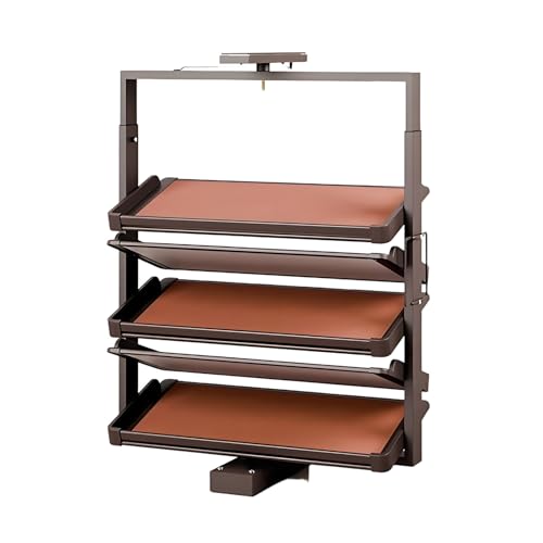 Étagère à chaussures coulissante et pivotante Générique - Meuble de rangement empilable