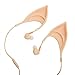 Urbun Elf Earbuds Headphones - Elegant Elves Ear Design Ultra-Soft Corded Earphone Perfect Sound Quality Fairy's Adorable Cosplay Headset Spirit Costume Accessories