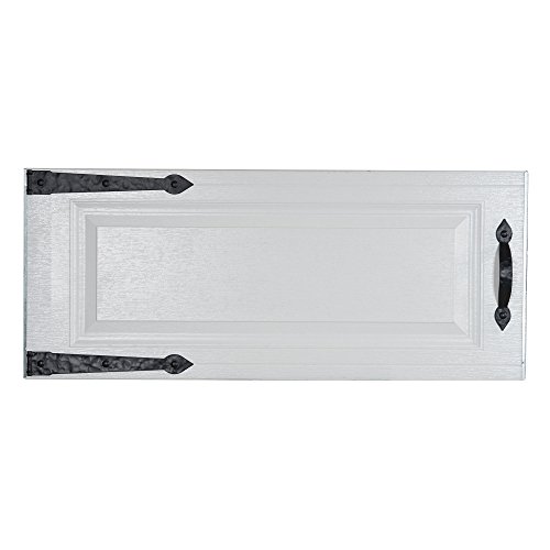 Household Essentials Hinge IT Premium Carriage House Handle & Hinge 6 pc. Black Garage Door Magnet - Thumbnail 4
