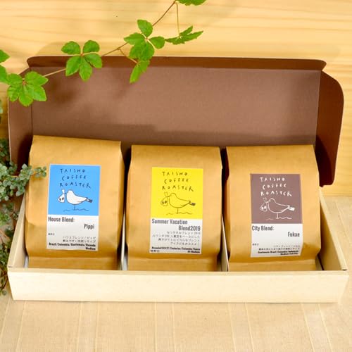 TAISHO COFFEE ROASTER [豆][全3回定期便]ブレンド コーヒー 3種 セット AZD010-1