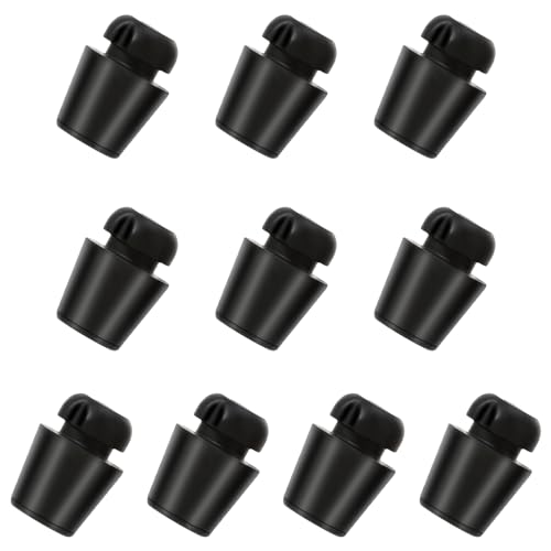 Andibro 10 piezas de amortiguadores de puerta de coche, sello de goma de amortiguador de puerta de coche para amortiguadores de puerta delantera y trasera, cojín protector de amortiguador universal