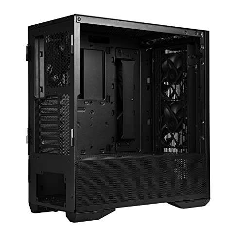 Image of Lian Li Lancool II Mesh Performance X Mid-Tower Computer Case I Gaming Cabinet I Chassis - Black Supports E-ATX /ATX /M-ATX /ITX | Pre-Installed 2x140mm PWM Front Fans and 1x120mm Rear Fan-G99.LAN2MPX.5IN