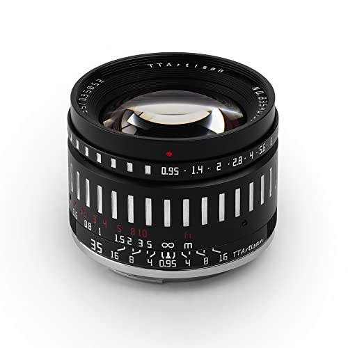 TTArtisan 35mm F0.95 APS-C Manual Focus Camera Lens Super Large Aperture Retro Style Light Weight Camera Lens for Fuji X Mount - Image 2
