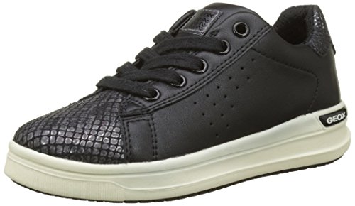 Baskets Geox J Aveup Girl avec semelle compensée respirante