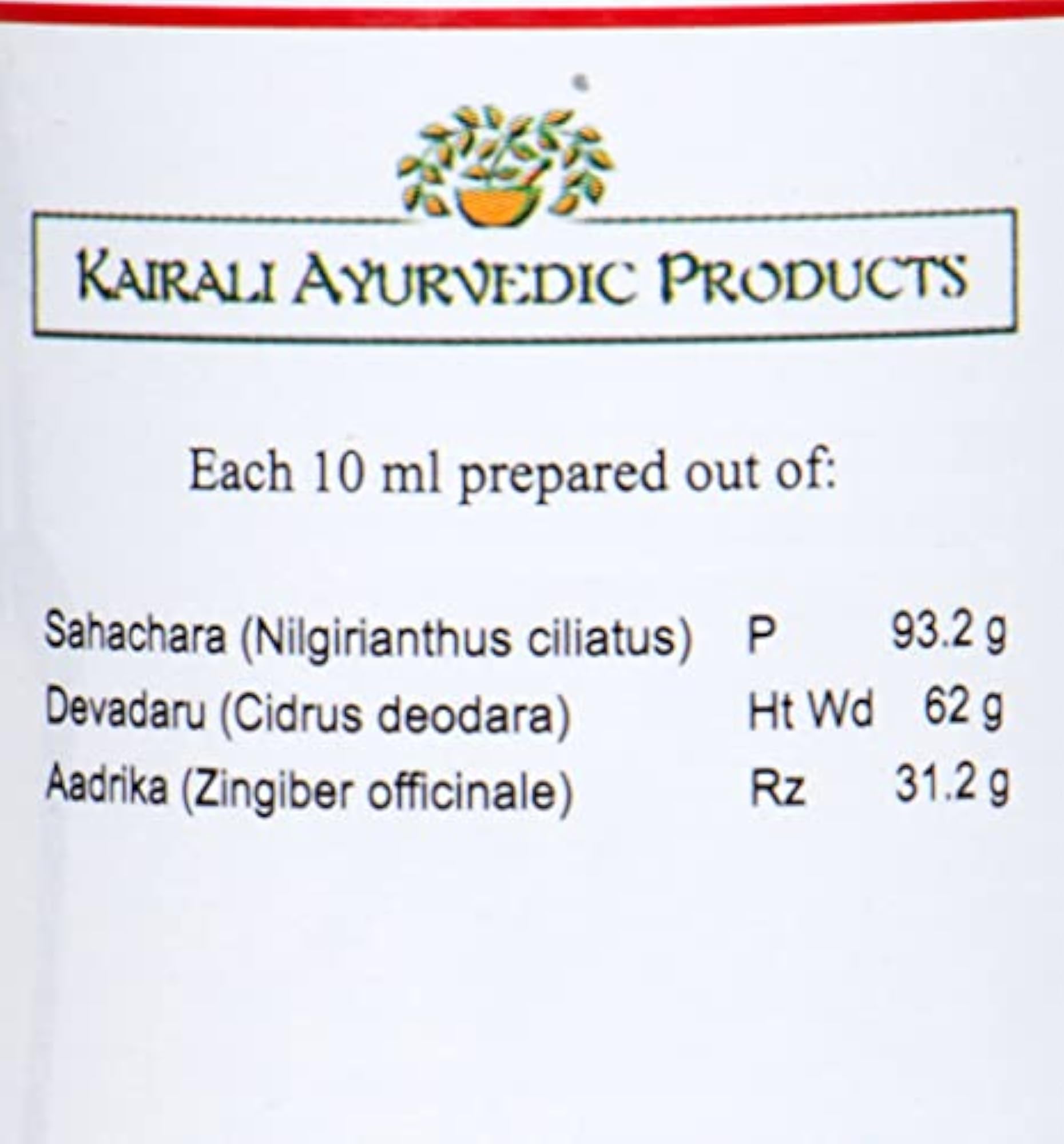 Sahacharadi Kashayam Herbal Tonic, 200ml