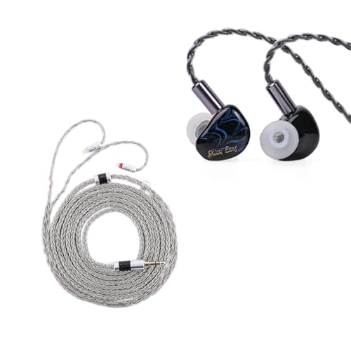 Kiwi Ears Cadenza IEM Bleu écouteurs intra auriculaires câble Tripowin Zonie 2m