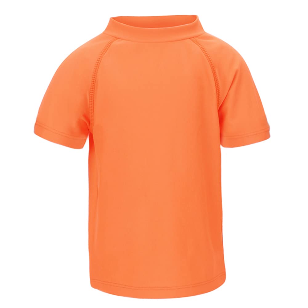 LACOFIA Camiseta de baño de Manga Corta para niños Traje de baño niño con protección Solar Secado rapido