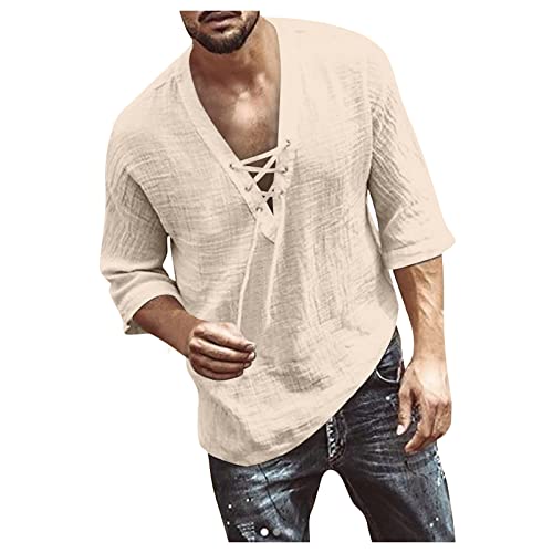 2025 Herren T-Shirt Oversized - Baumwolle Basic Shirt Mit Modedruck