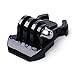 QKOO 3X Quick Release Buckle Clip Basic Mount +2X Vertical Surface J-Hook Buckle Mount Base +3X Thumb Screw for GoPro Hero 13 12 11 10 9 8 7 6 5 4 3 Session MAX 2018, AKASO, SJCAM, Action Cameras