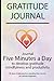 Gratitude journal: Journal Five minutes a day to develop gratitude, mindfulness and productivity By Simple Live 10753