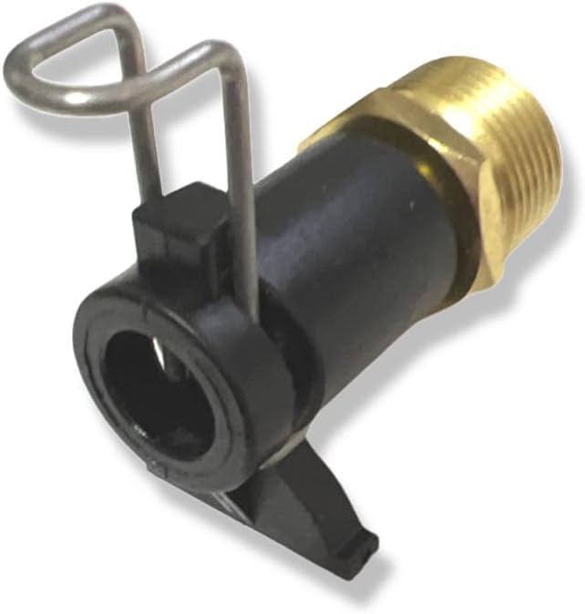 M&M Smartek Adaptador de alta presión para conector de manguera/convertidor para limpiador de alta presión compatible con/como Kärcher, Black & Decker, Nilfisk G1/4' o con M22 IG (Opción C para Bosch